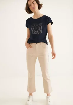 T-Shirt Mit Folienprint