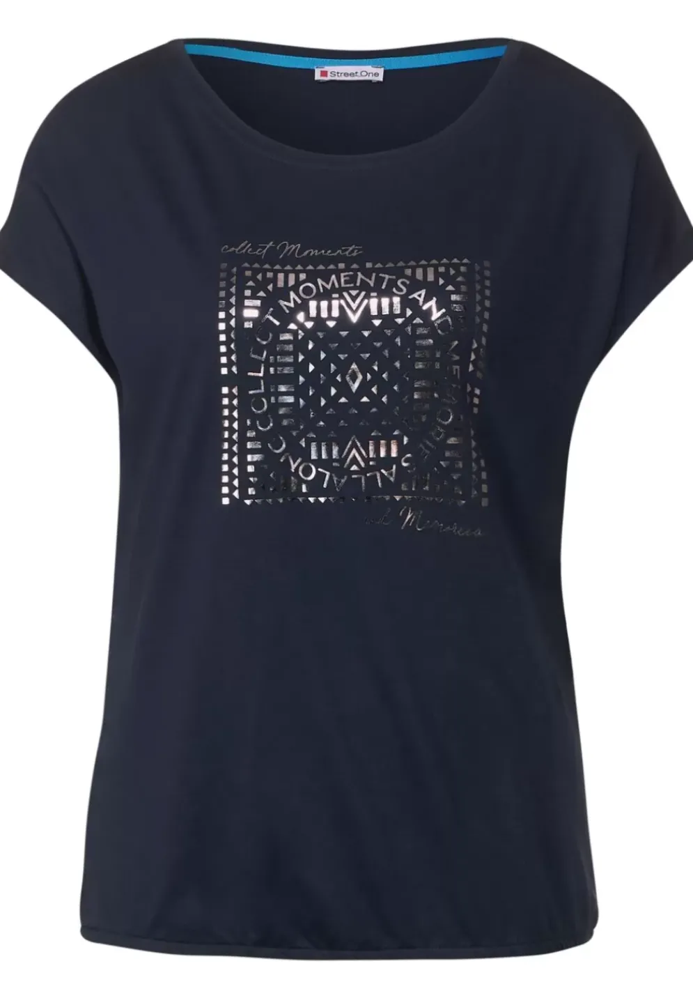 T-Shirt Mit Folienprint