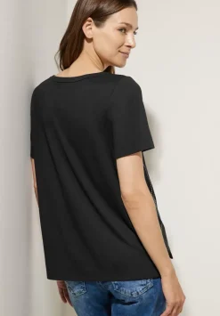 T-Shirt Mit Folienprint