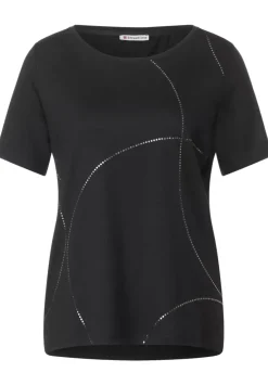 T-Shirt Mit Folienprint