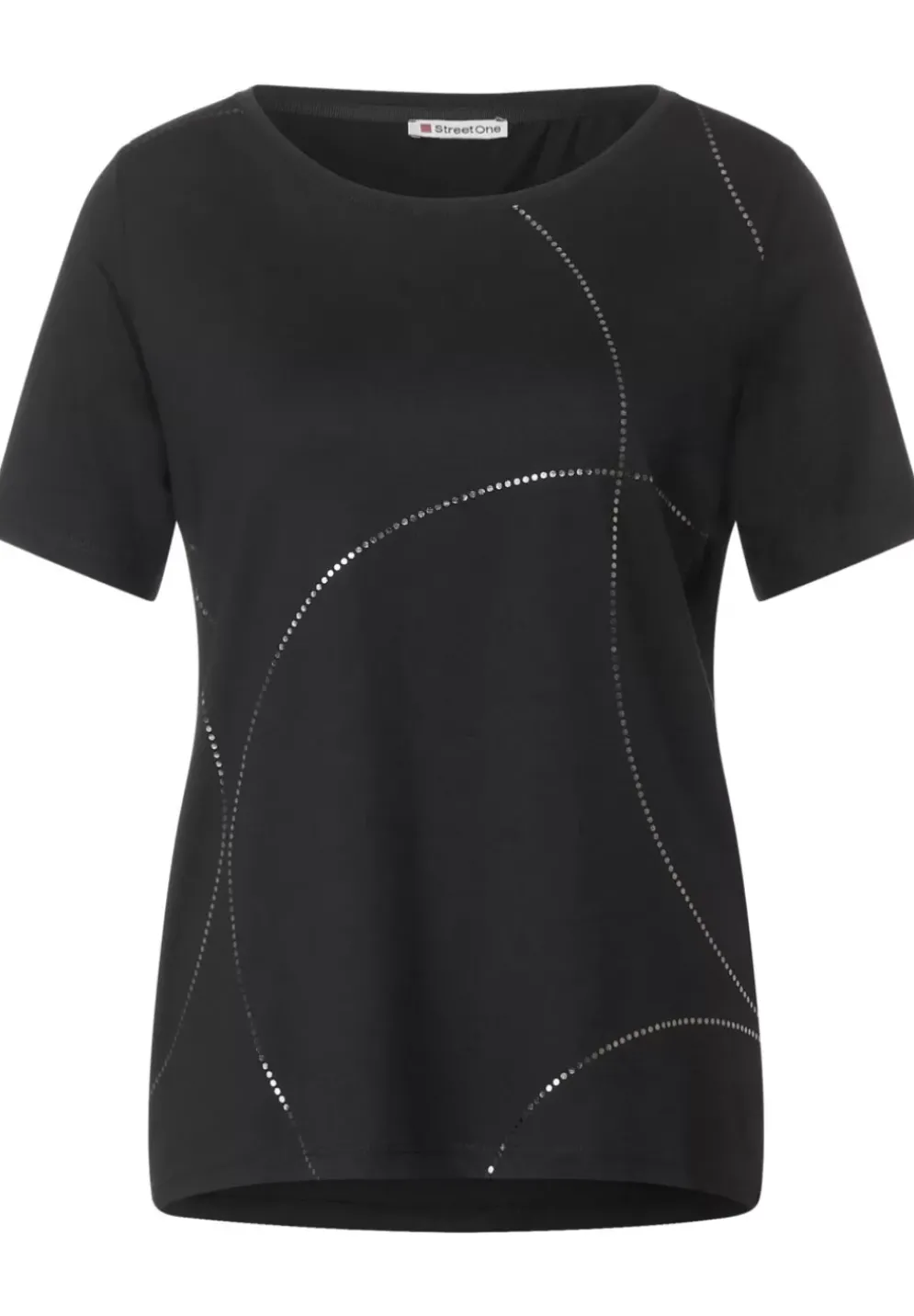 T-Shirt Mit Folienprint
