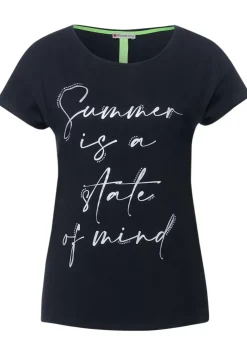 T-Shirt Mit Folienprint