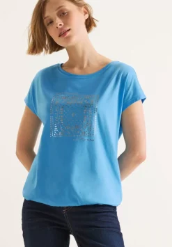 T-Shirt Mit Folienprint