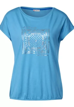 T-Shirt Mit Folienprint