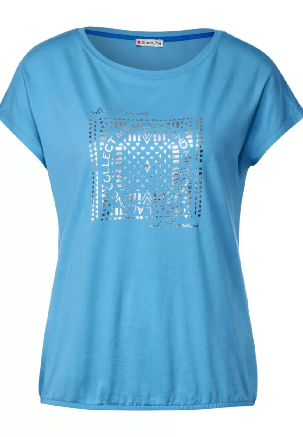 T-Shirt Mit Folienprint