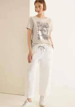 T-Shirt Mit Folienprint