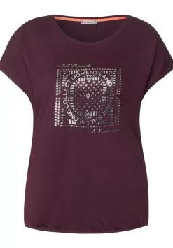 T-Shirt Mit Folienprint