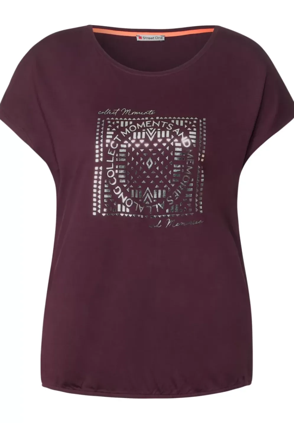 T-Shirt Mit Folienprint