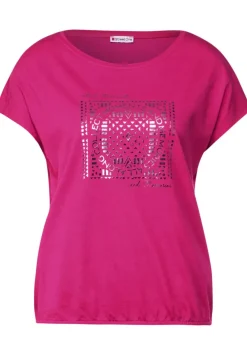 T-Shirt Mit Folienprint