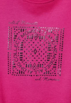 T-Shirt Mit Folienprint