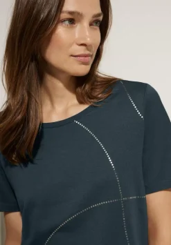 T-Shirt Mit Folienprint