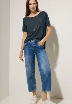 T-Shirt Mit Folienprint