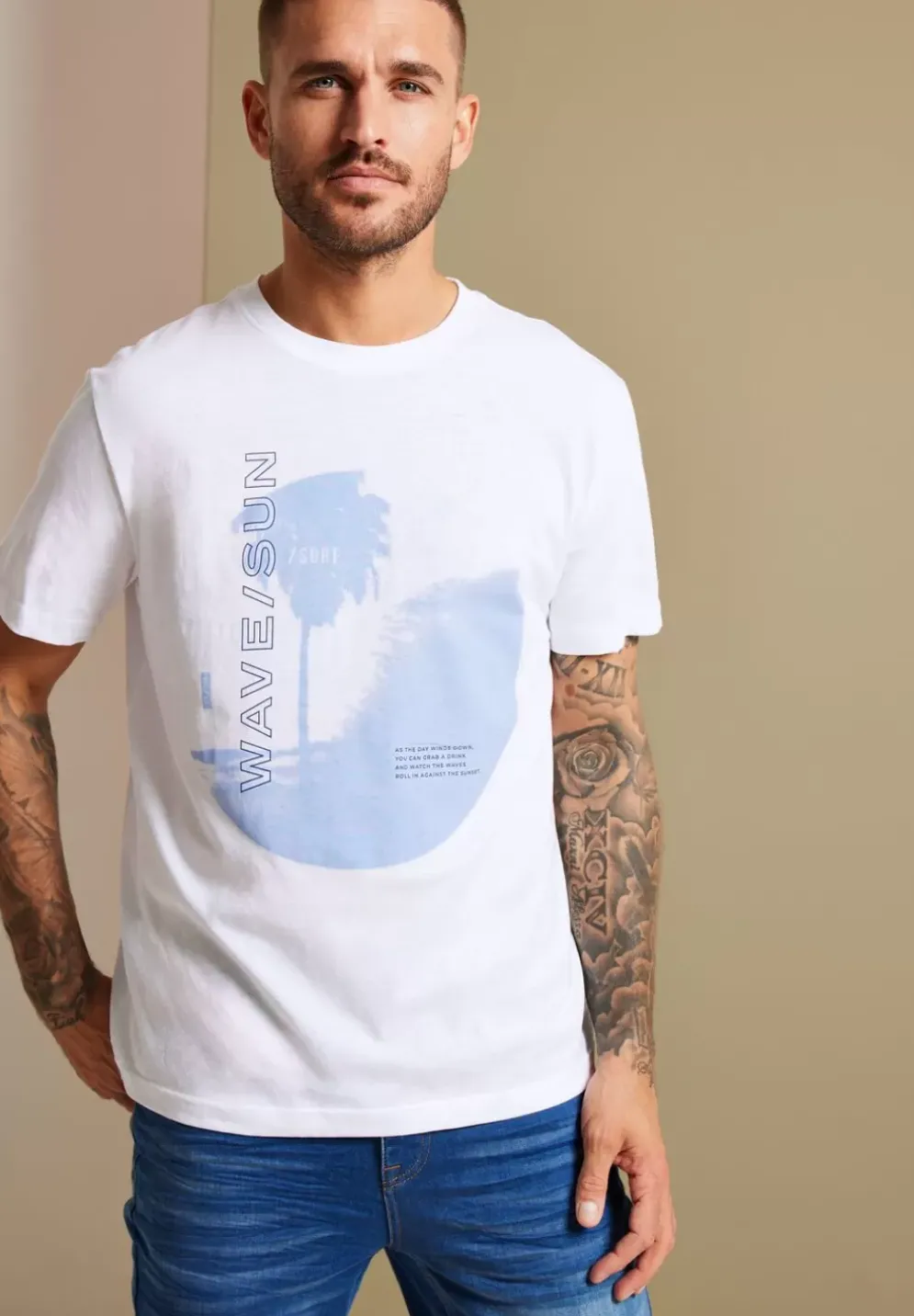 T-Shirt Mit Fotoprint
