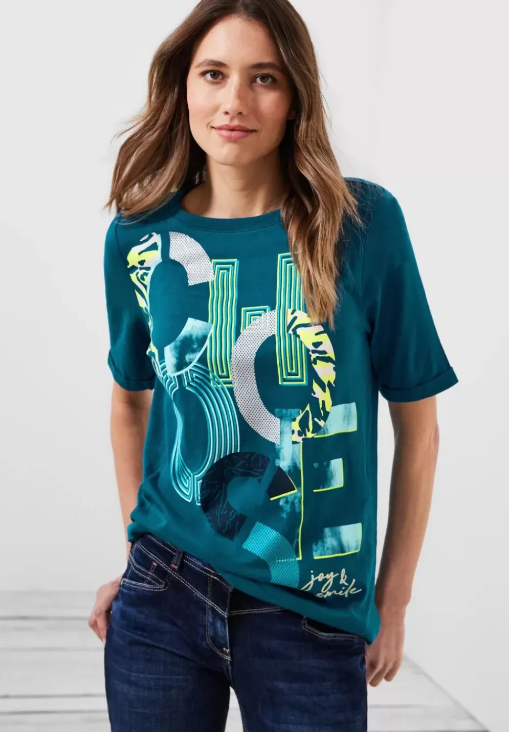 T-Shirt Mit Fotoprint