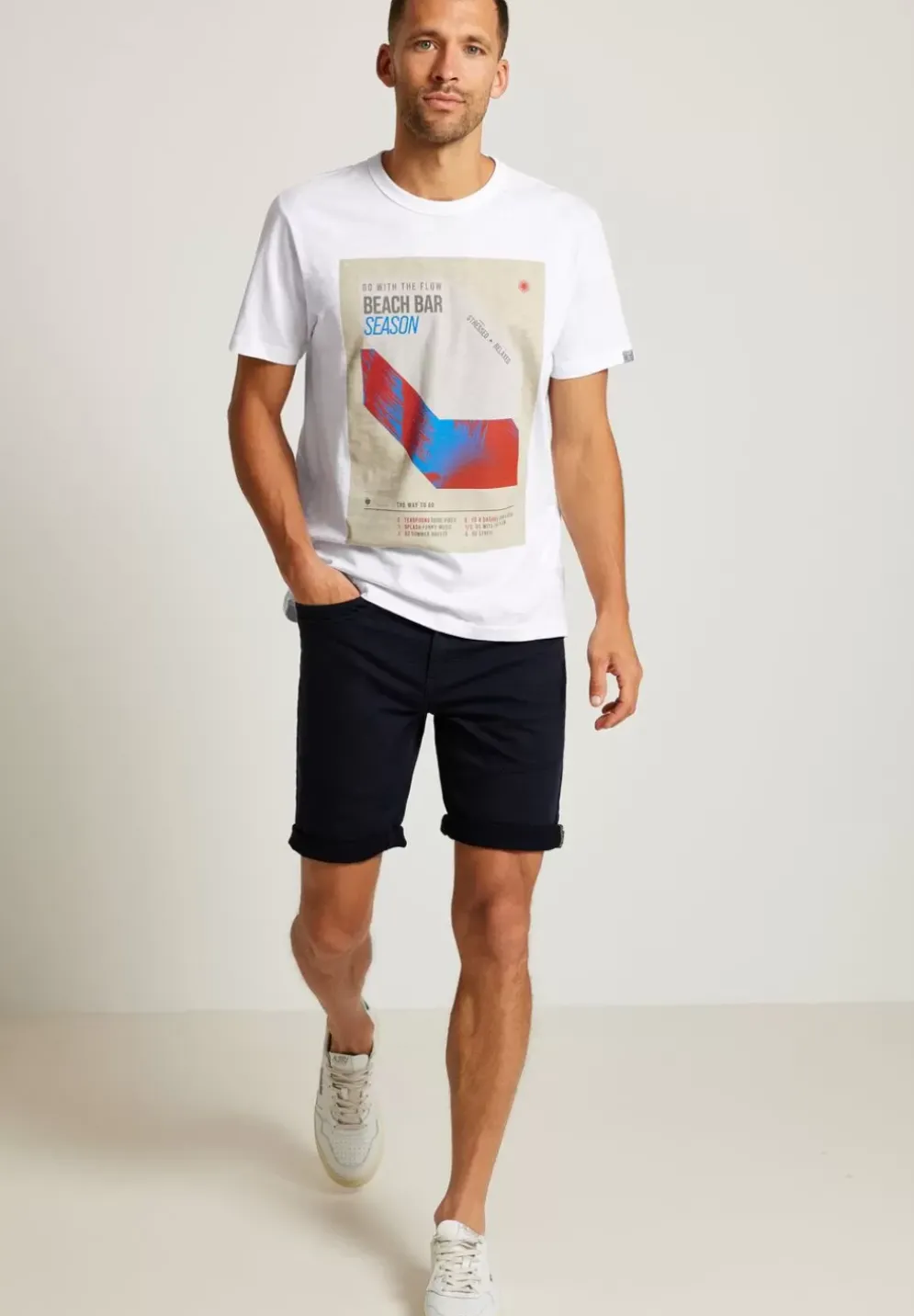 T-Shirt Mit Frontprint