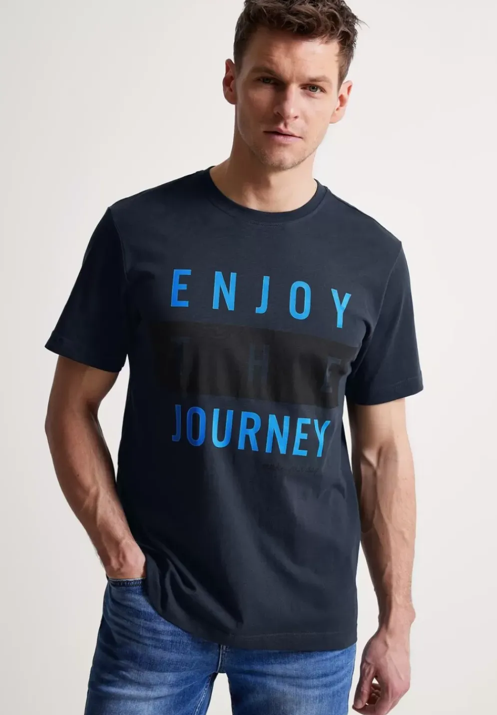 T-Shirt Mit Frontprint