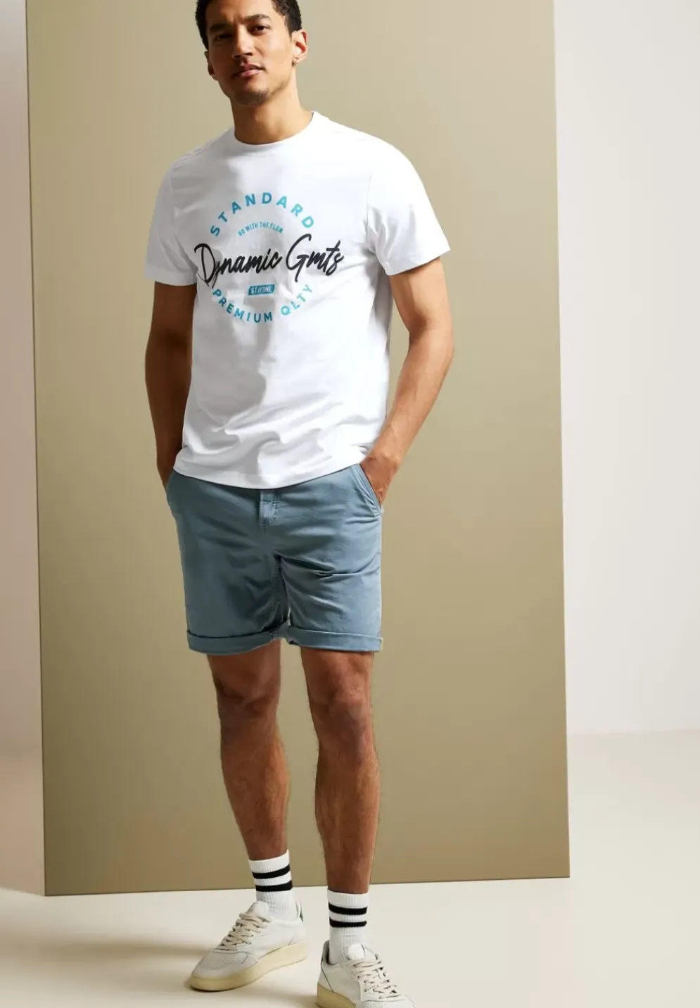 T-Shirt Mit Frontprint