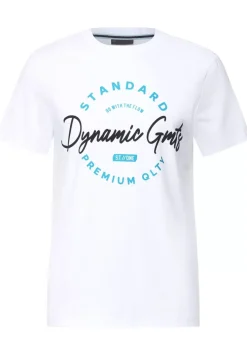 T-Shirt Mit Frontprint