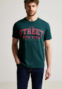T-Shirt Mit Frontprint