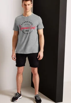 T-Shirt Mit Frontprint