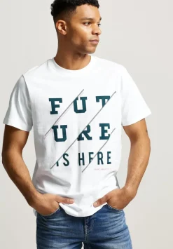 T-Shirt Mit Frontprint