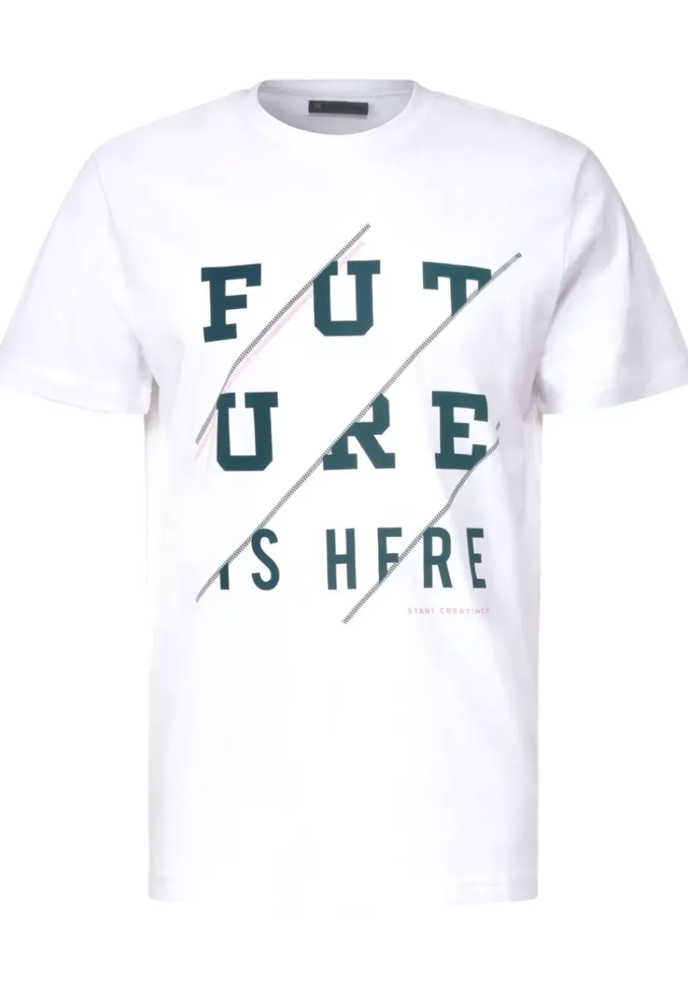 T-Shirt Mit Frontprint