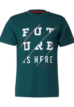 T-Shirt Mit Frontprint