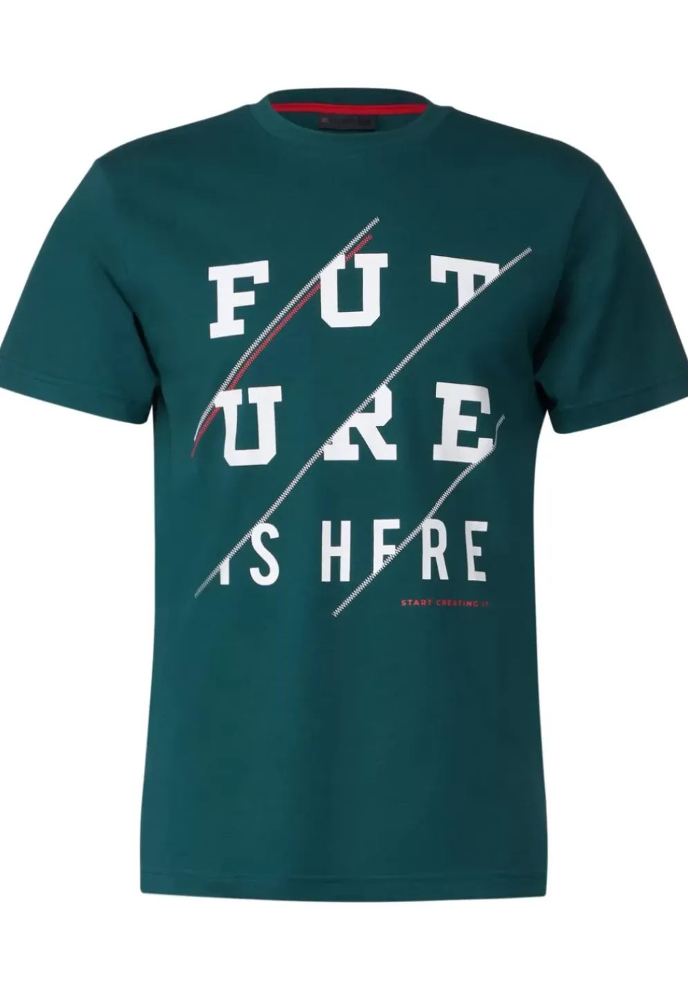 T-Shirt Mit Frontprint