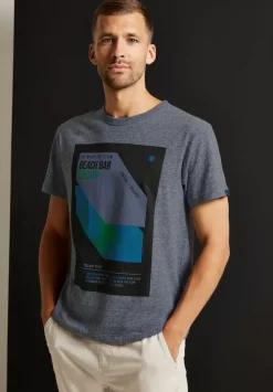 T-Shirt Mit Frontprint