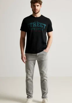 T-Shirt Mit Frontprint
