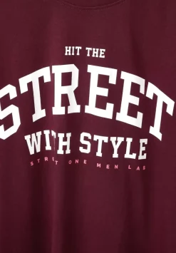 T-Shirt Mit Frontprint
