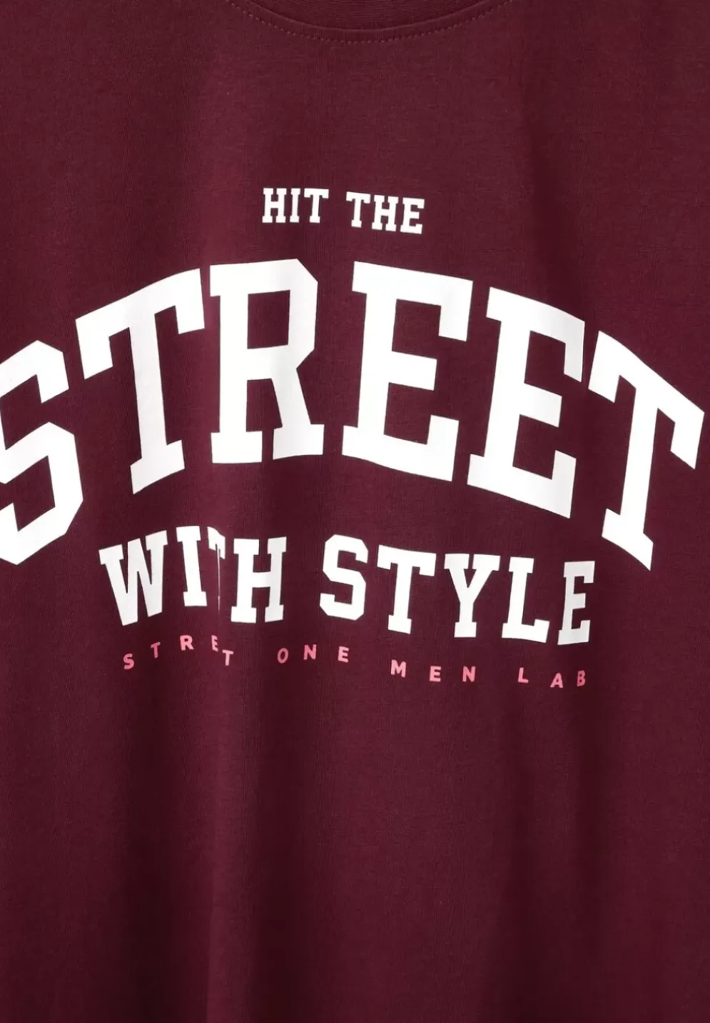 T-Shirt Mit Frontprint