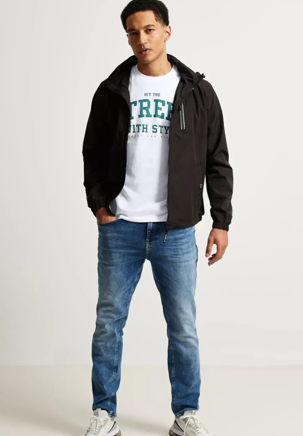 T-Shirt Mit Frontprint