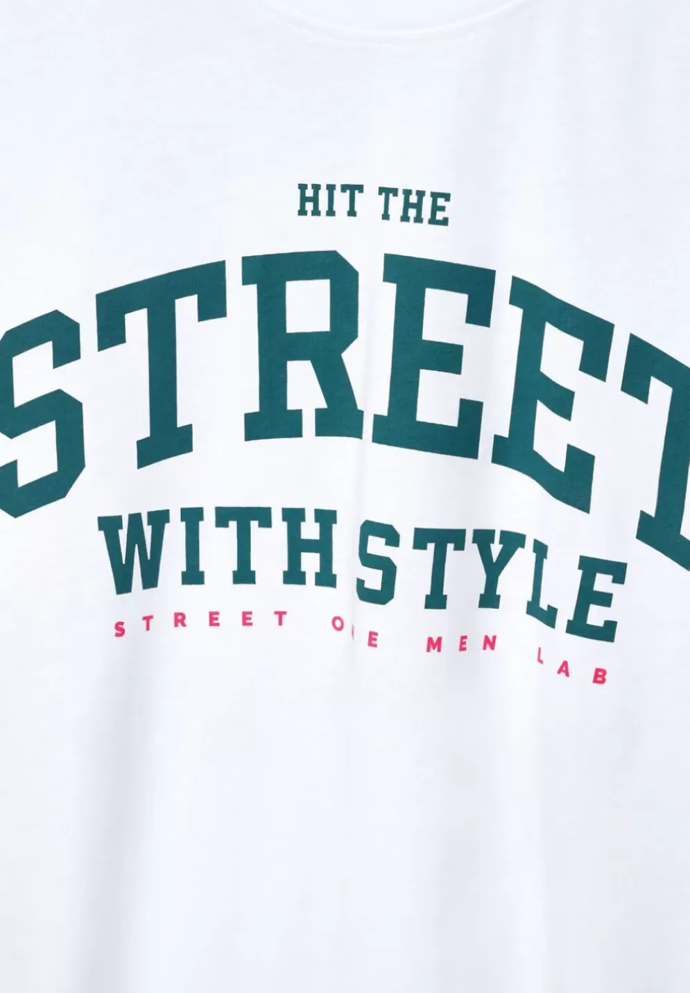 T-Shirt Mit Frontprint