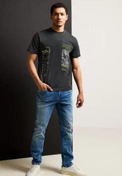T-Shirt Mit Frontprint