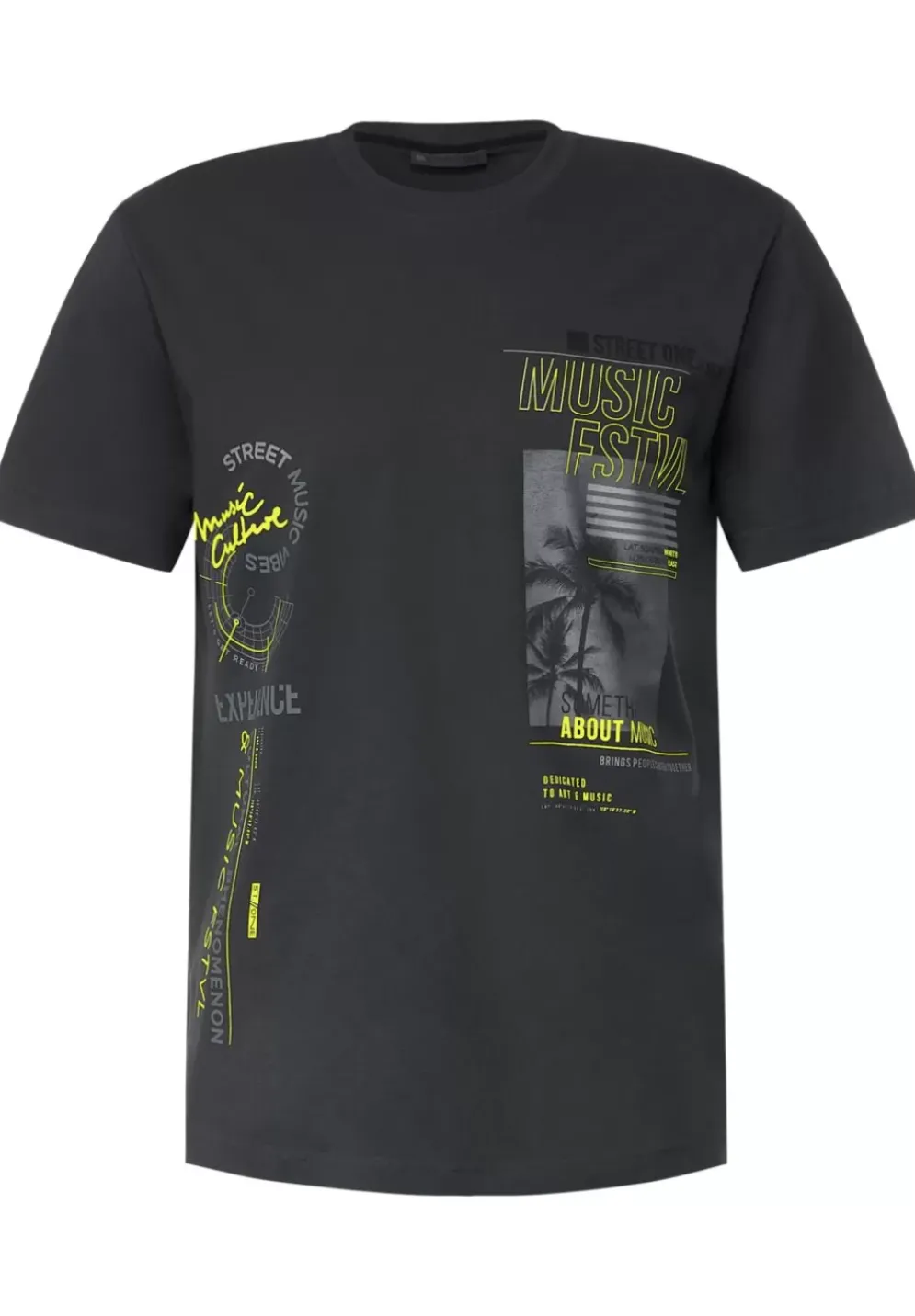 T-Shirt Mit Frontprint