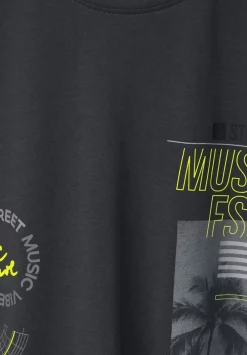 T-Shirt Mit Frontprint