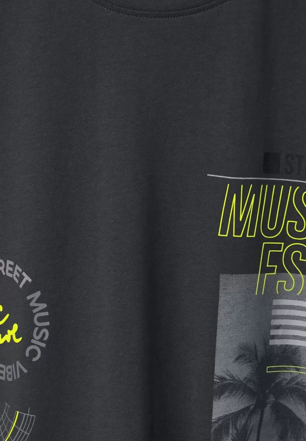 T-Shirt Mit Frontprint