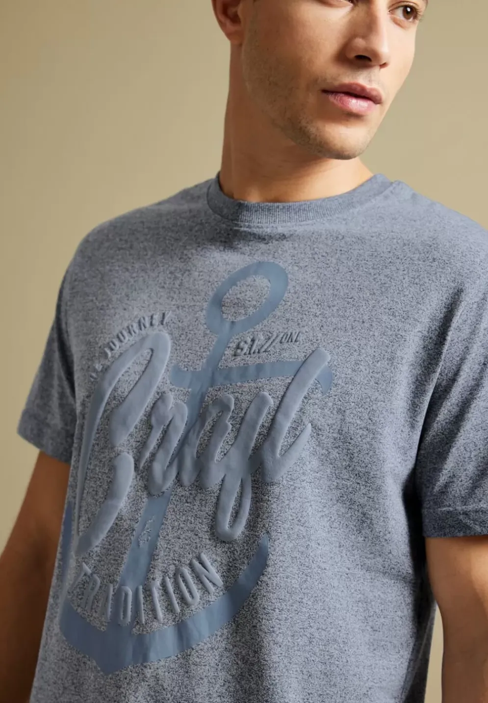 T-Shirt Mit Frontprint