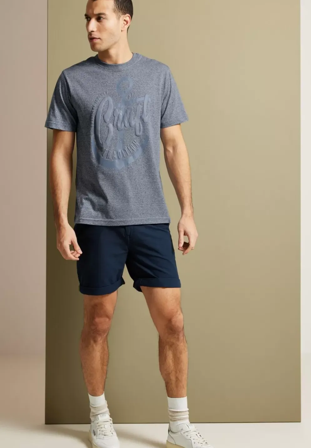 T-Shirt Mit Frontprint