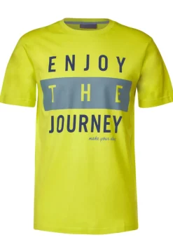 T-Shirt Mit Frontprint