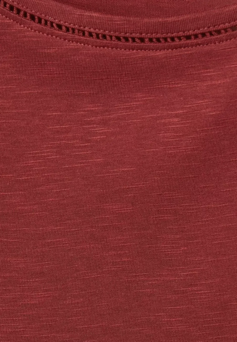 T-Shirt Mit Hakel Tapedetail