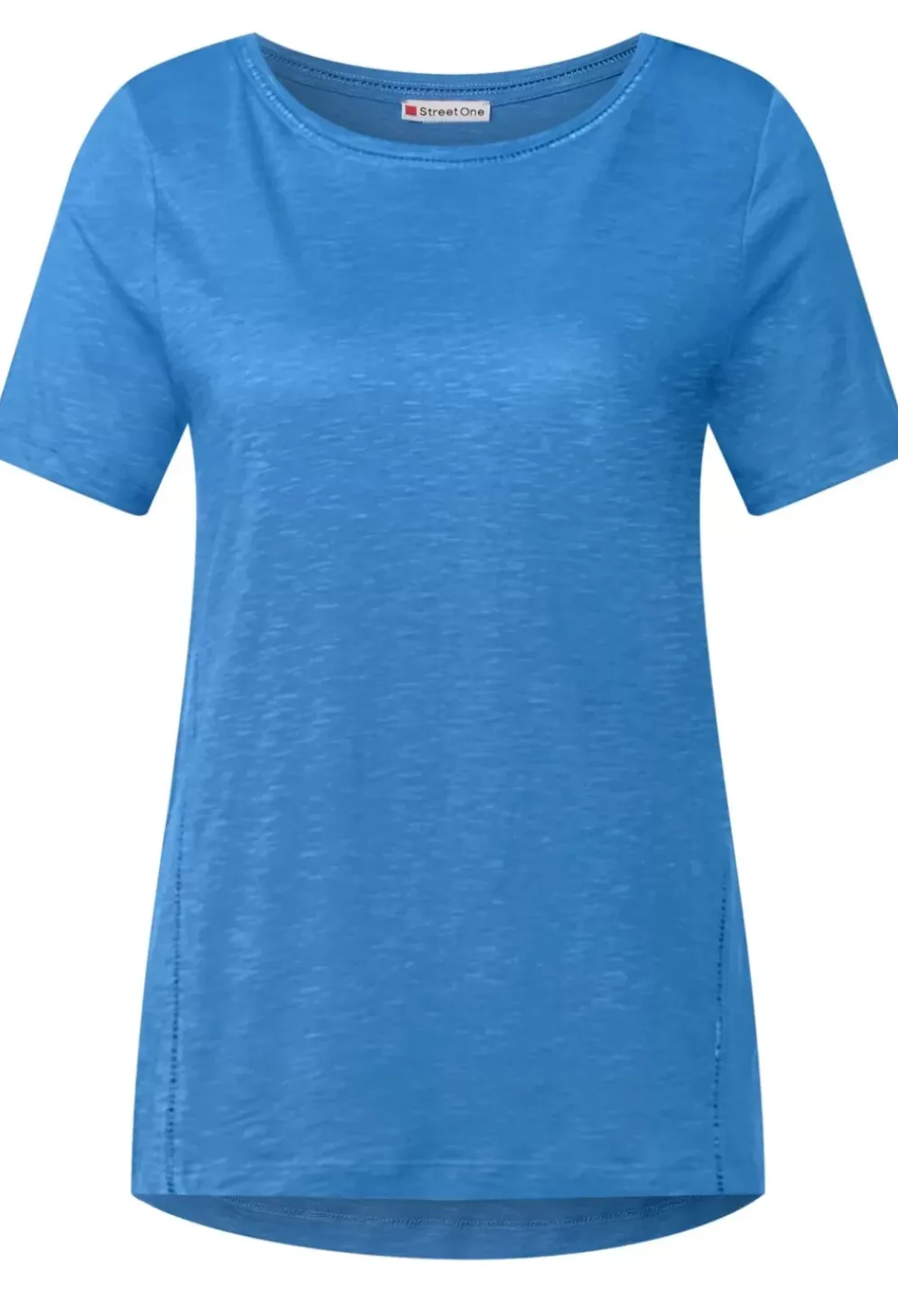 T-Shirt Mit Hakel Tapedetail