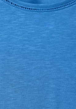 T-Shirt Mit Hakel Tapedetail