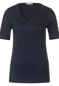 T-Shirt Mit Herz Ausschnitt