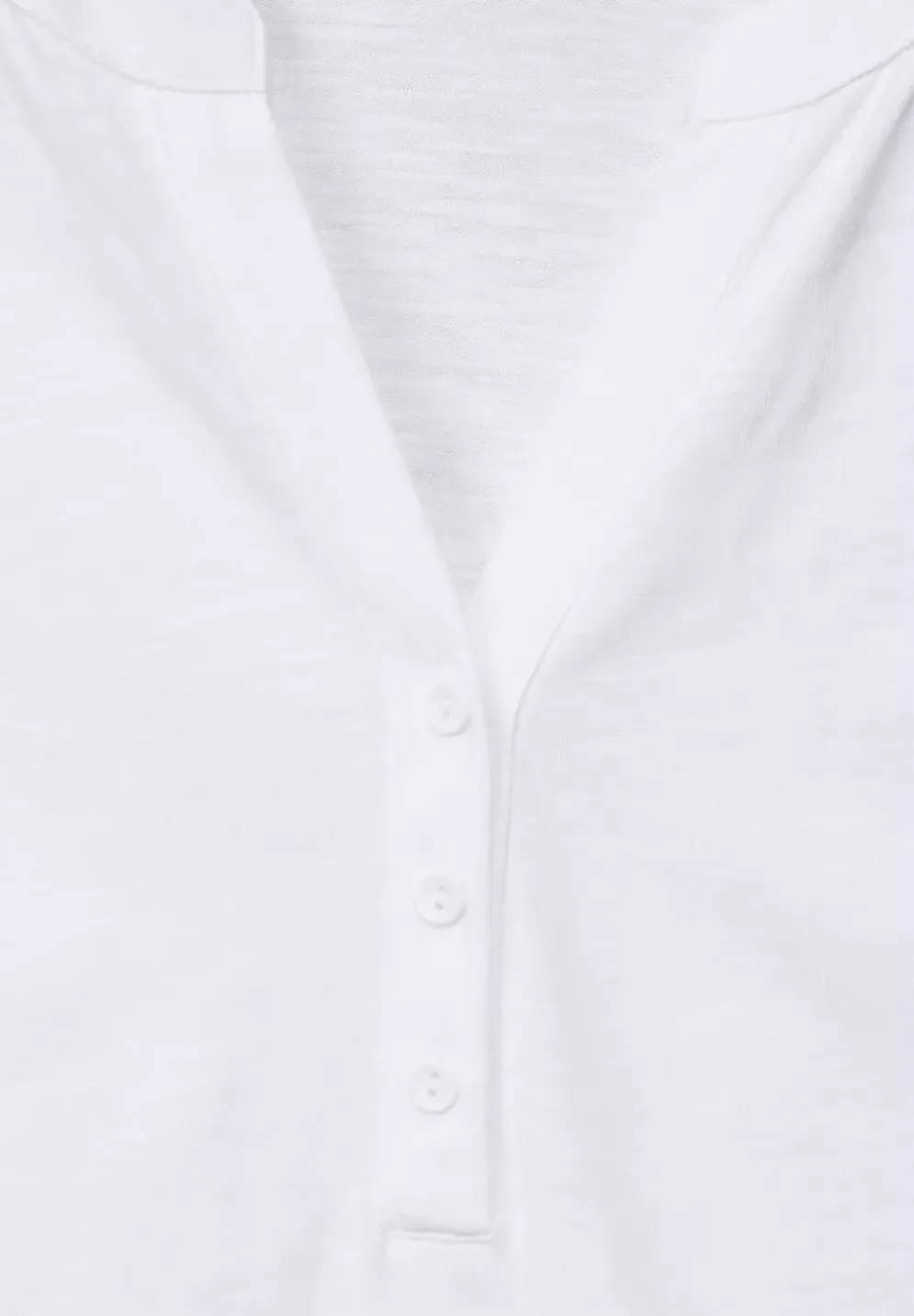T-Shirt Mit Knopfleiste