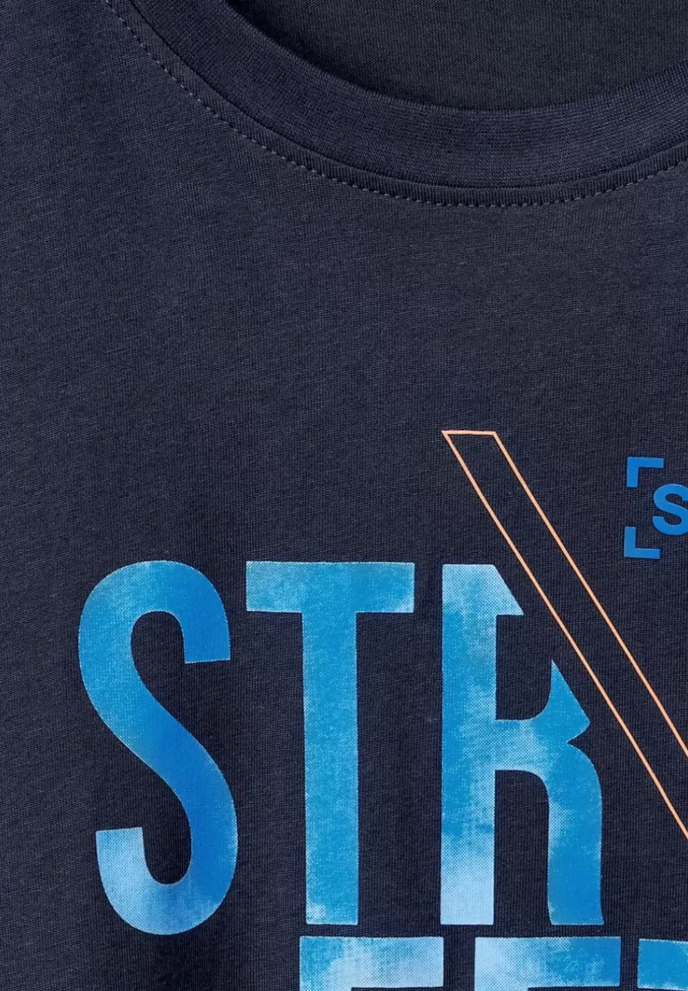 T-Shirt Mit Labelprint