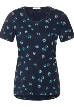 T-Shirt Mit Minimalmuster