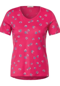 T-Shirt Mit Minimalmuster