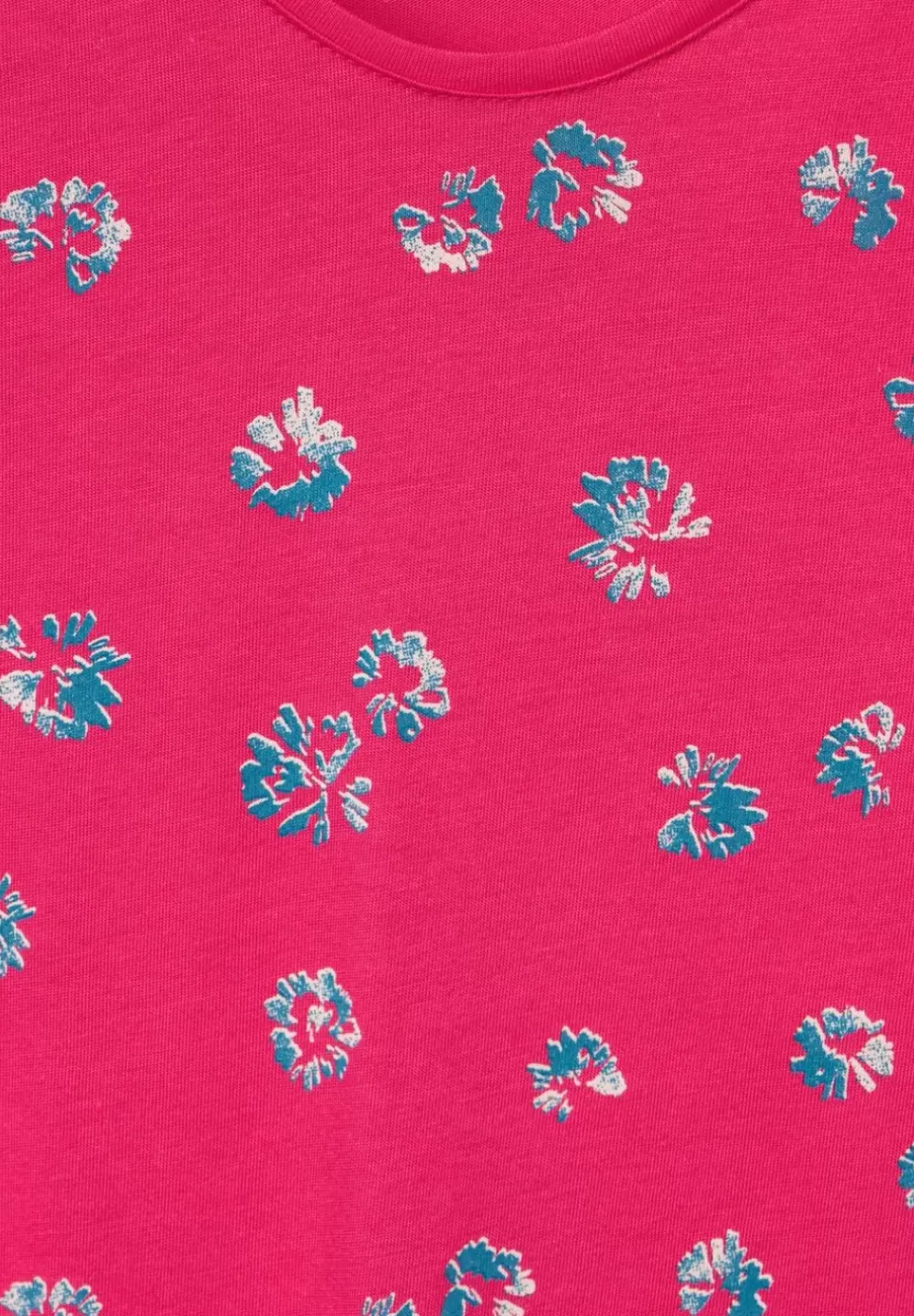 T-Shirt Mit Minimalmuster